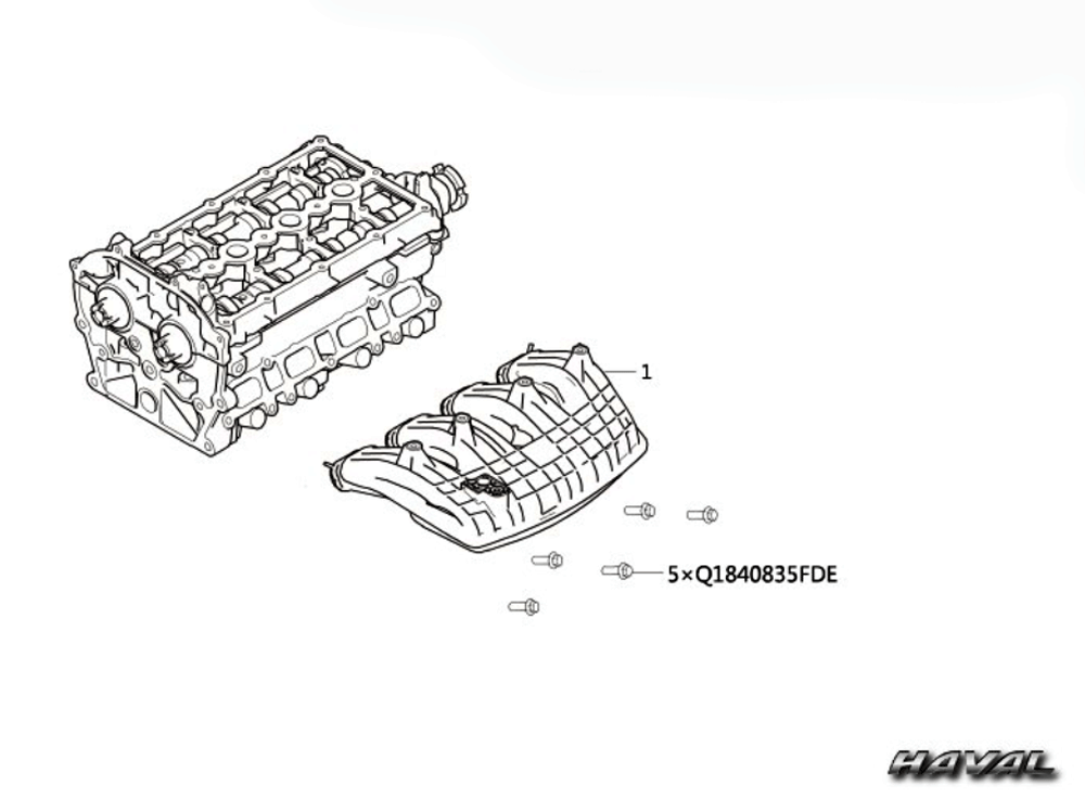 scheme for впускной коллектор
