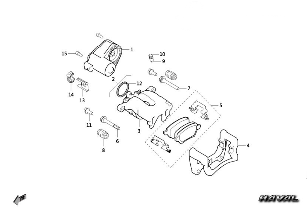 scheme for задний суппорт KZ1Q-35-2-19-DPSJ