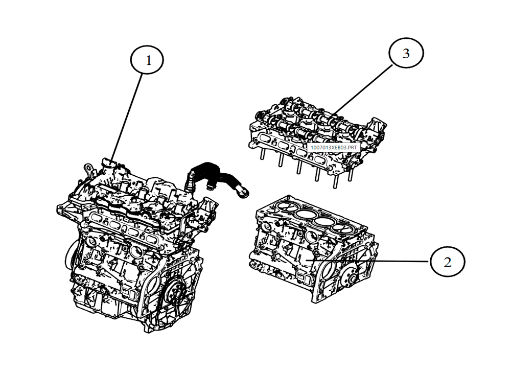 scheme for engine assy