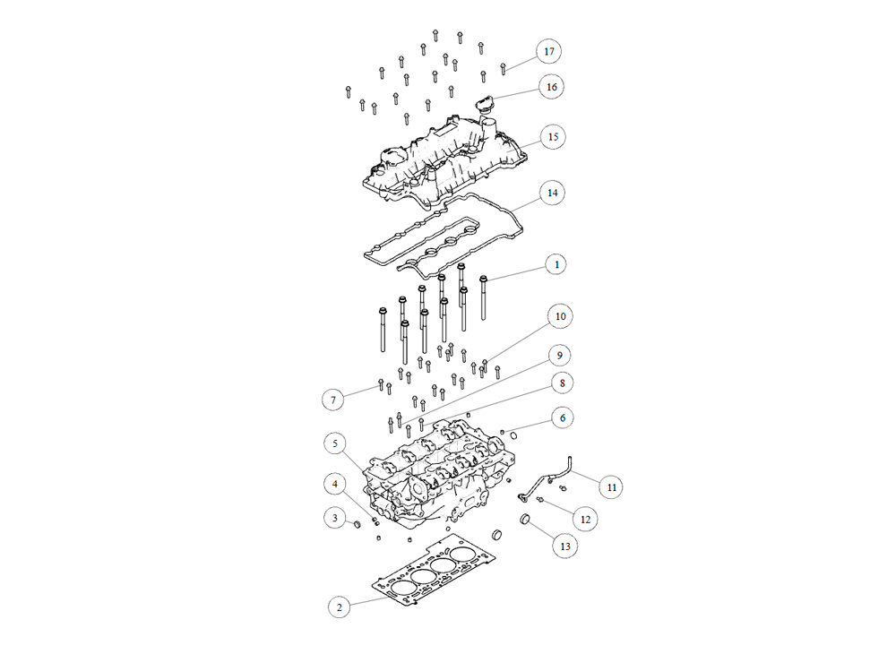 scheme for cylinder head assembly