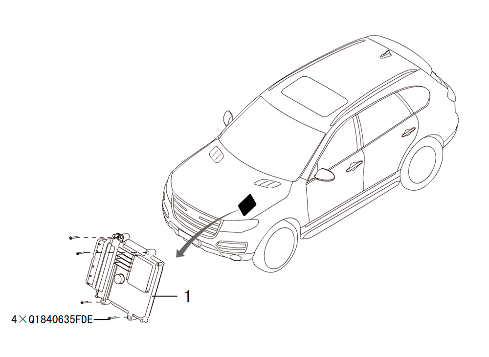 scheme for 4C20 - ECU