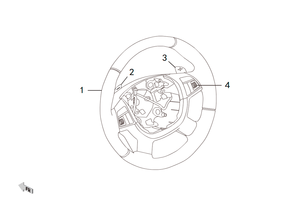scheme for рулевое колесо