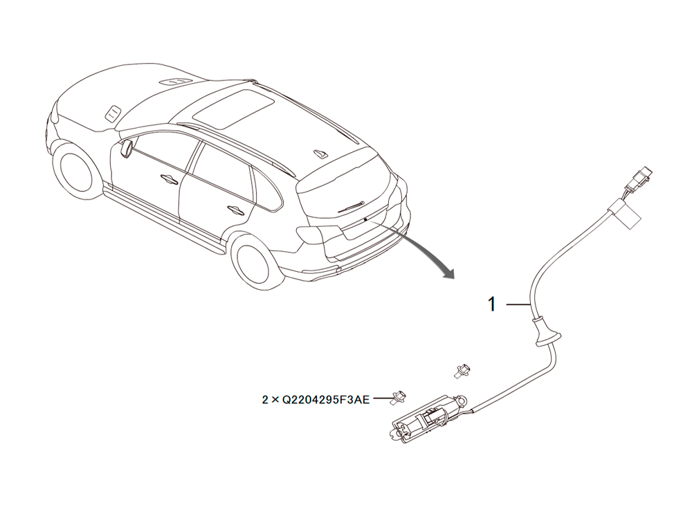 scheme for переключатель ручки 5-й двери