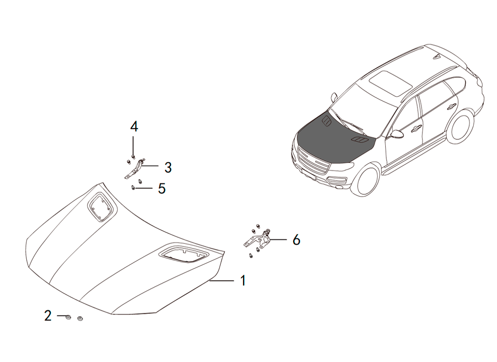 scheme for капот
