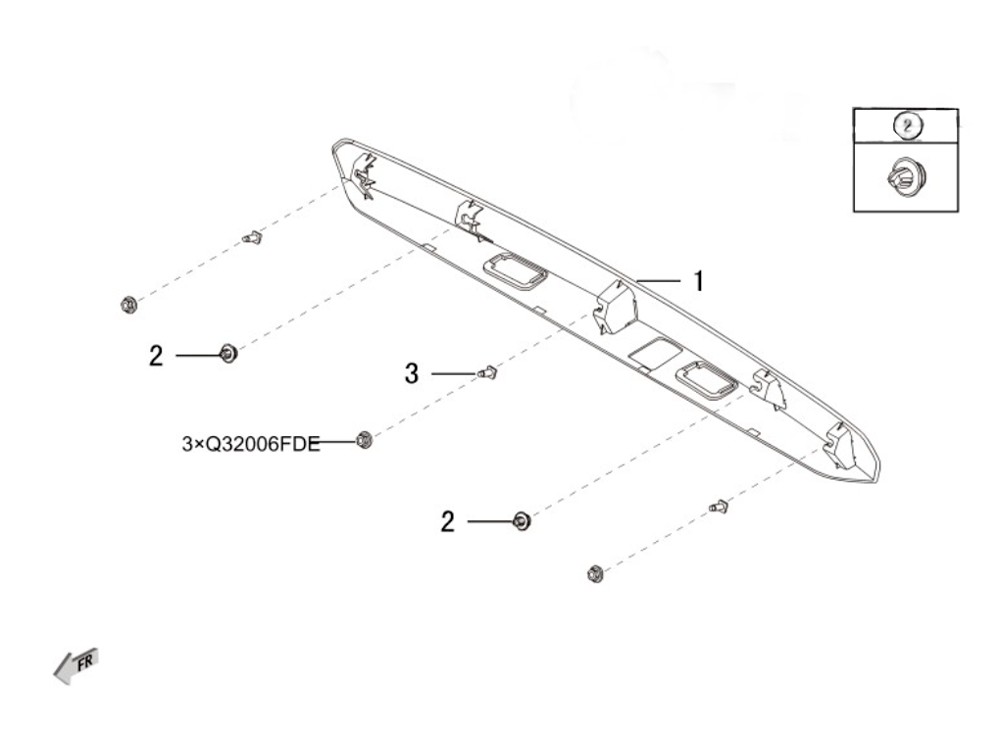 scheme for подсветка номерного знака