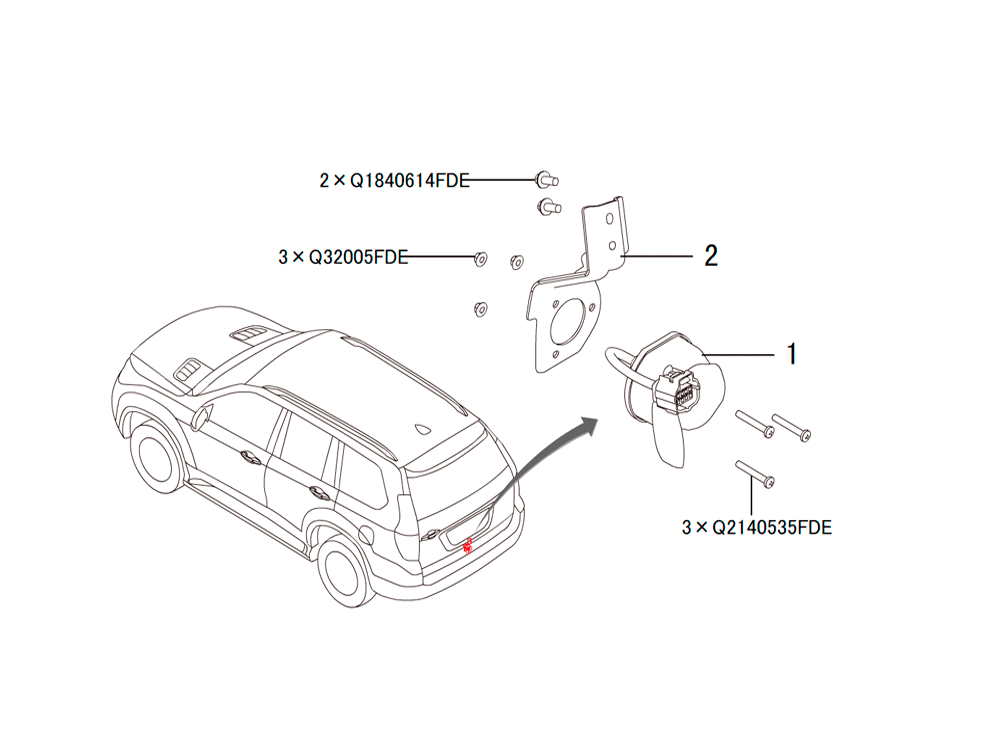 scheme for трейлер кабельная розетка