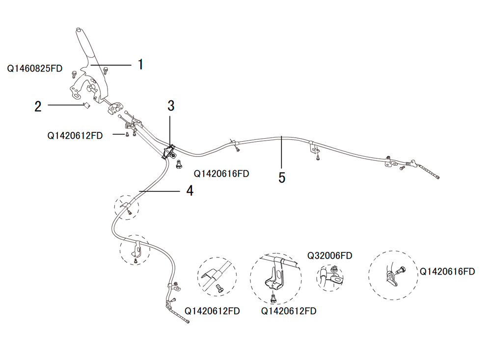 scheme for СИСТЕМА СТОЯНОЧНОГО ТОРМОЗА 2
