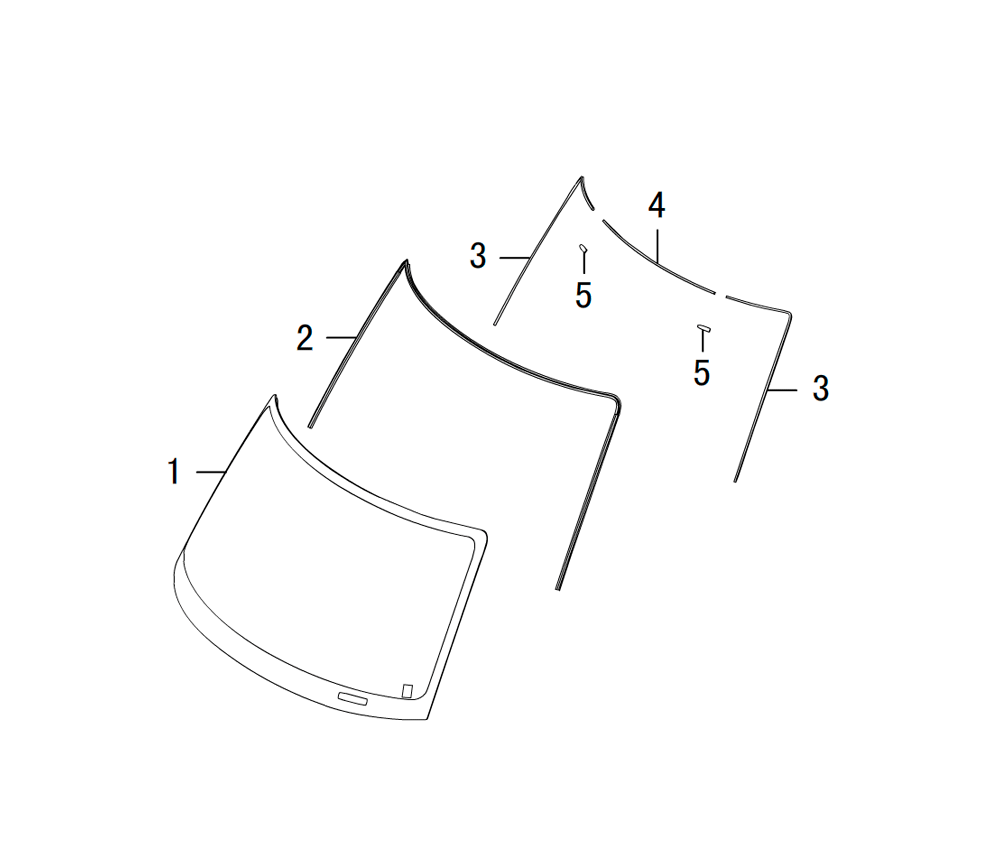 scheme for стекло лобовое