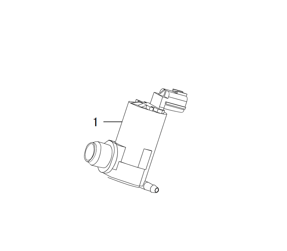 scheme for мотор омывателя