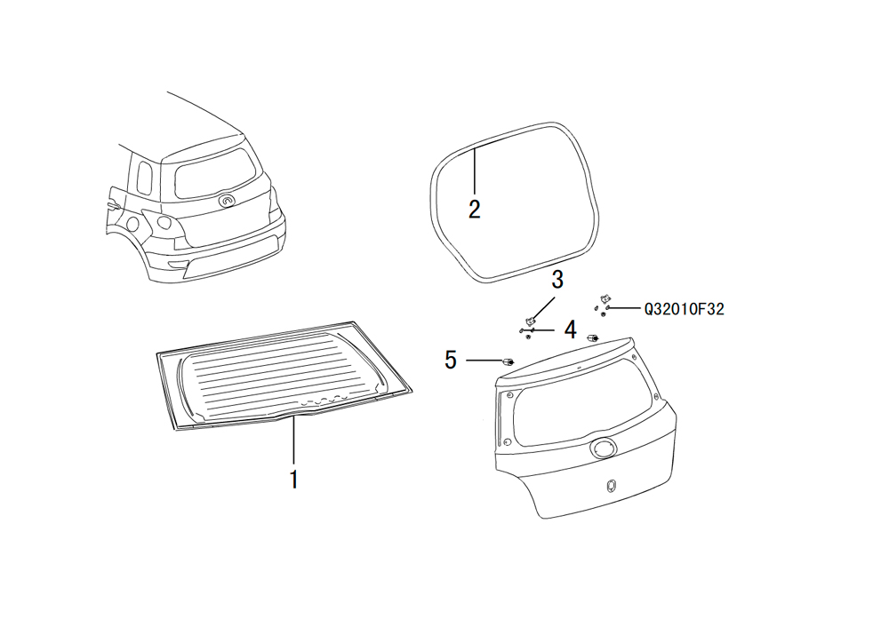 scheme for стекло 5-й двери