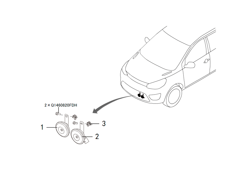 scheme for звуковой сигнал
