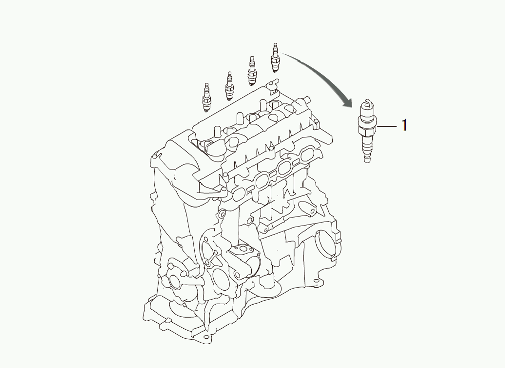 scheme for свечи зажигания