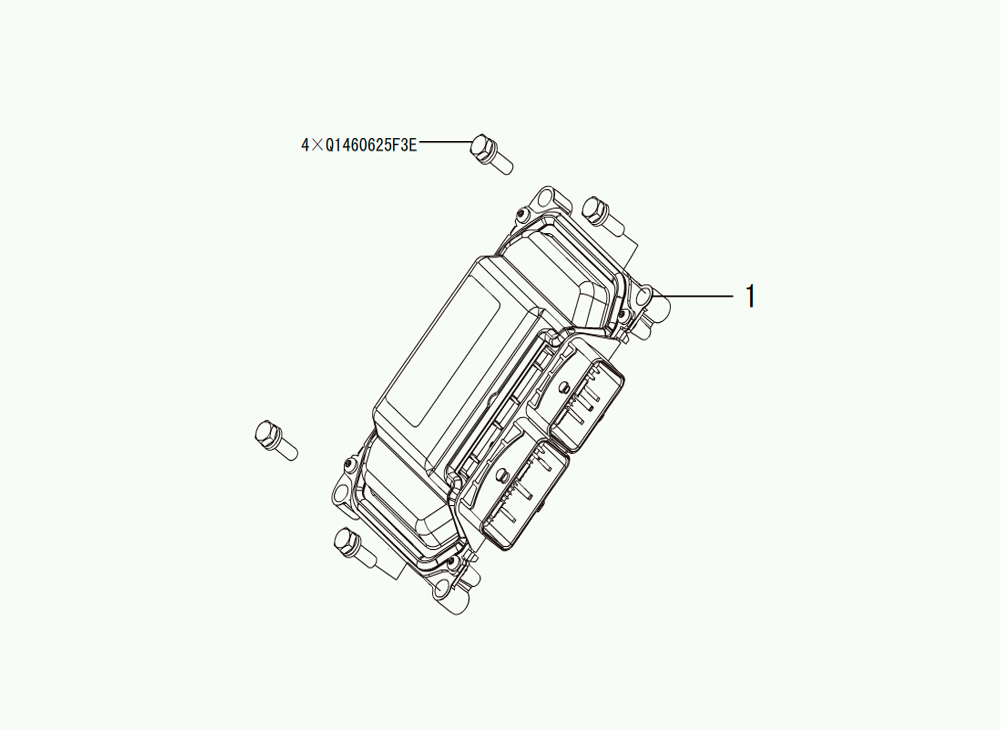 scheme for бдок управления двигателем