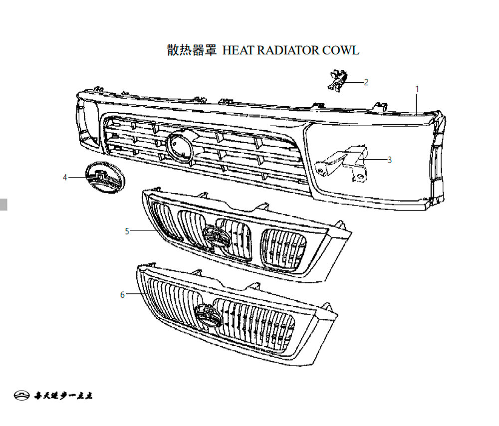 scheme for облицовка радиатора