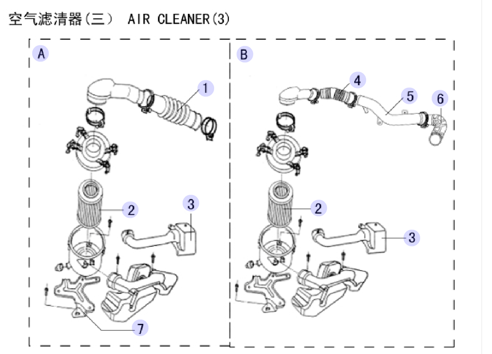 scheme for фильтр воздушный (3)