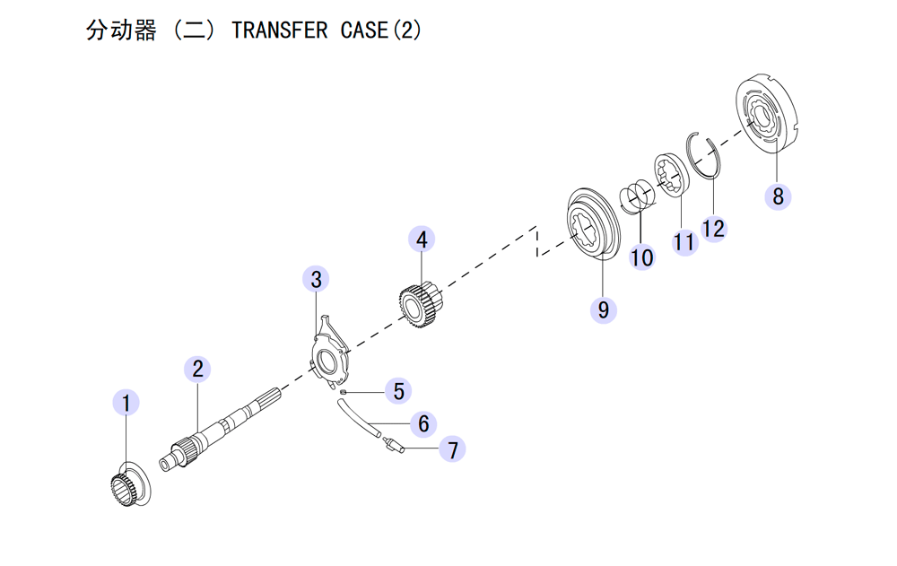 scheme for TRANSFER CASE-BW (2)
