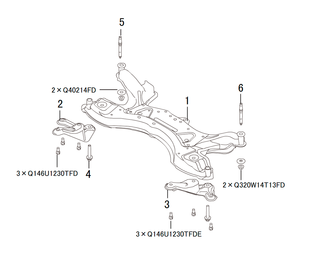 scheme for подрамник