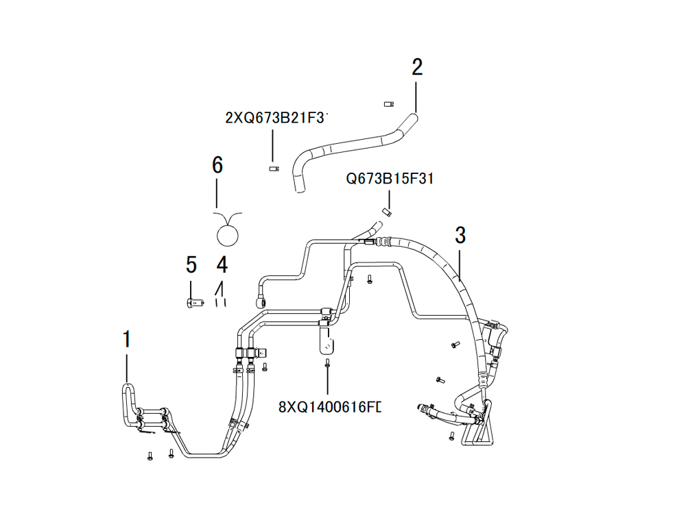 scheme for радиатор гур