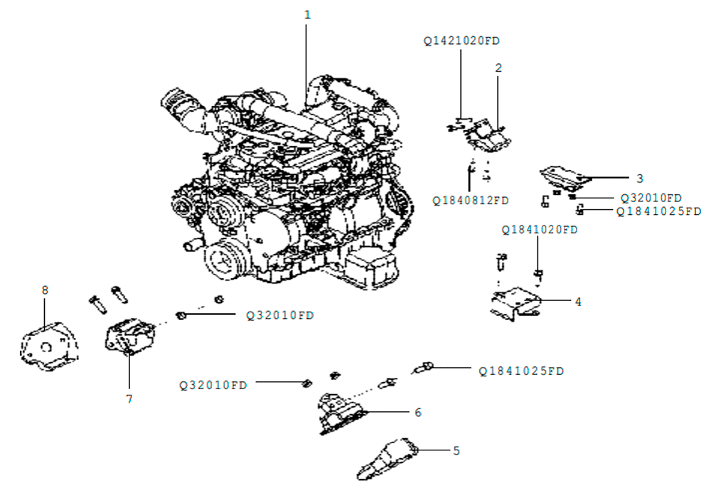 scheme for опоры двигателя (1)