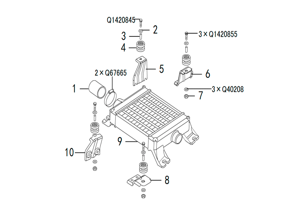 scheme for интеркулер