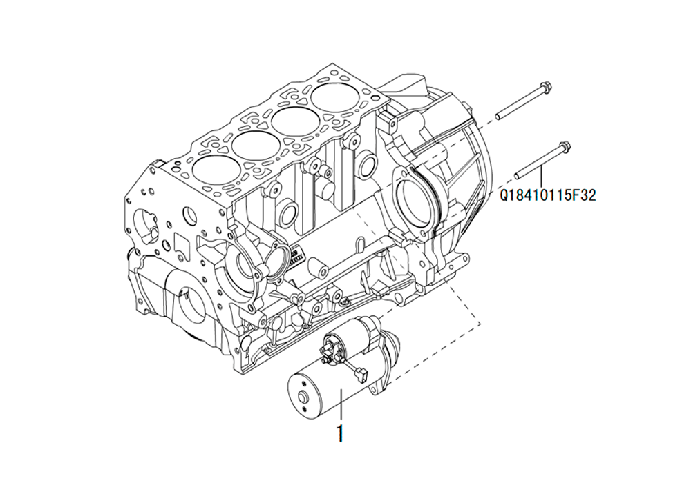 scheme for стартер