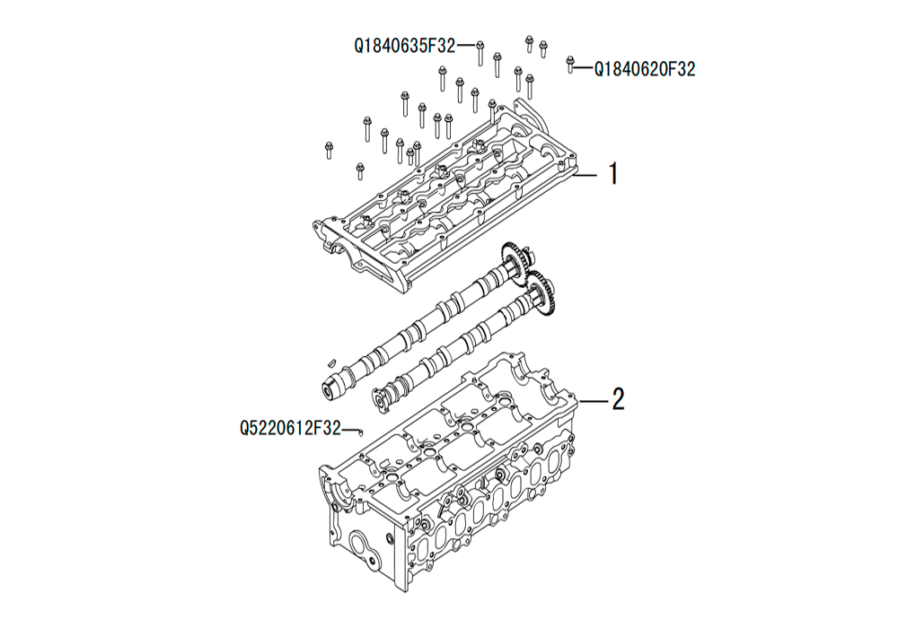 scheme for головка блока цилиндров 3