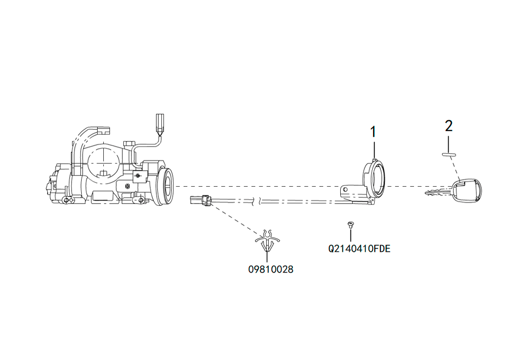 scheme for противоугонная система