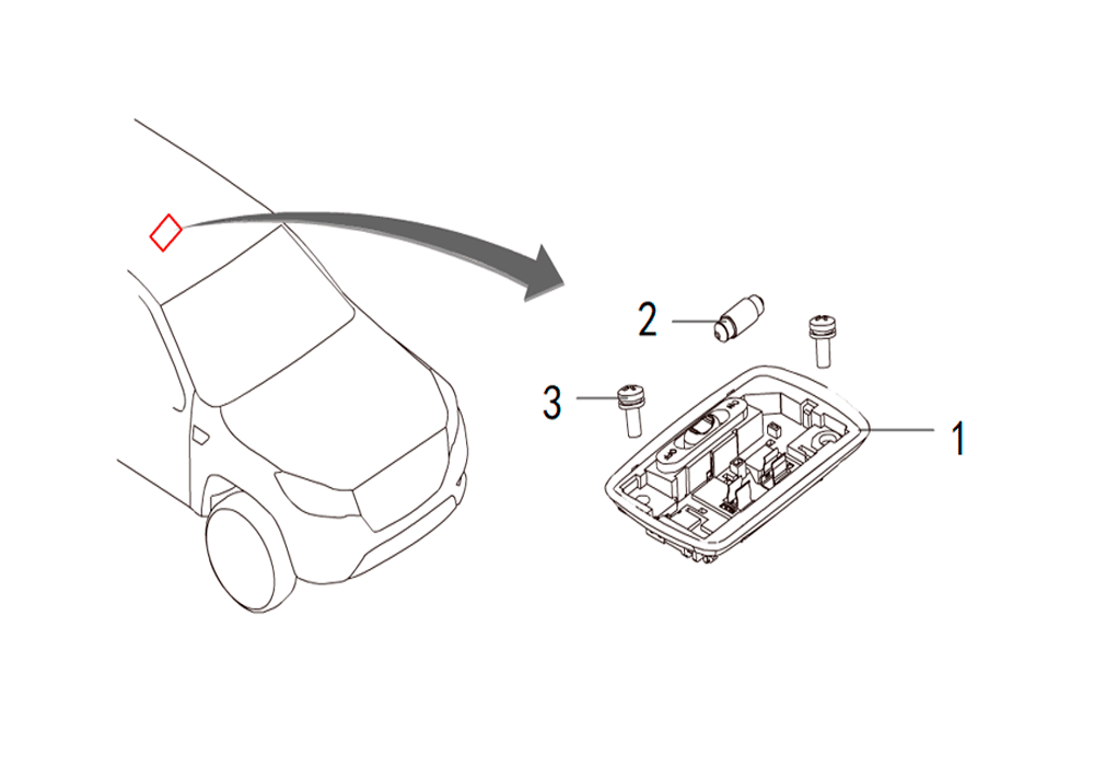 scheme for освещение салона