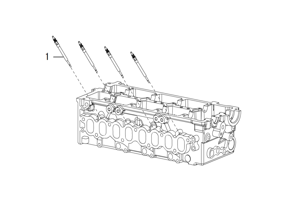 scheme for свечи накала