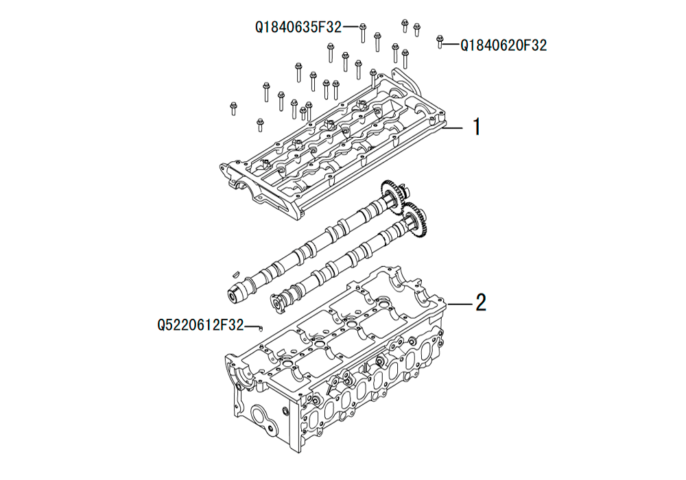 scheme for головка блока цилиндров 3