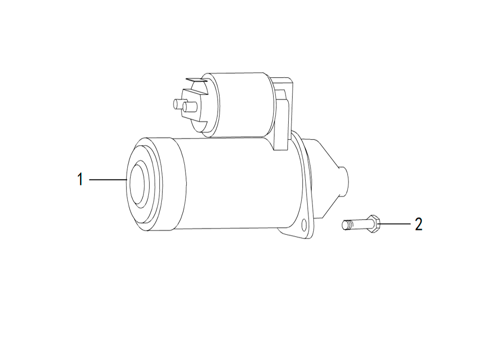 scheme for стартер
