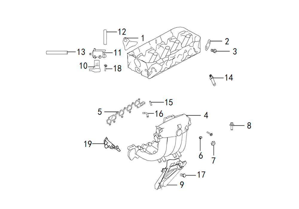 scheme for впускной коллектор