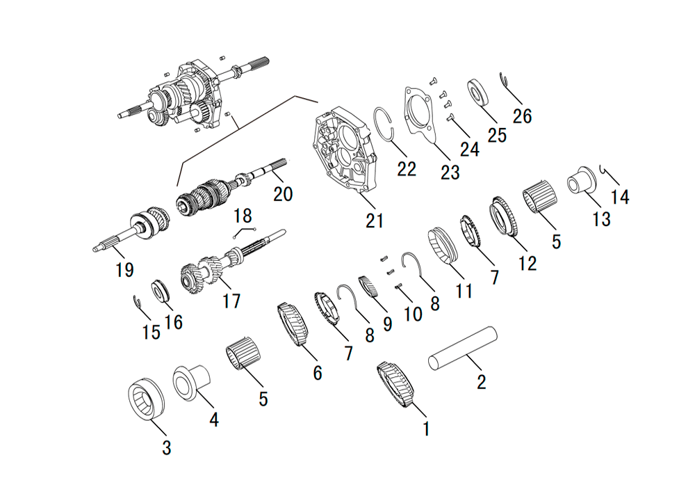 scheme for валы