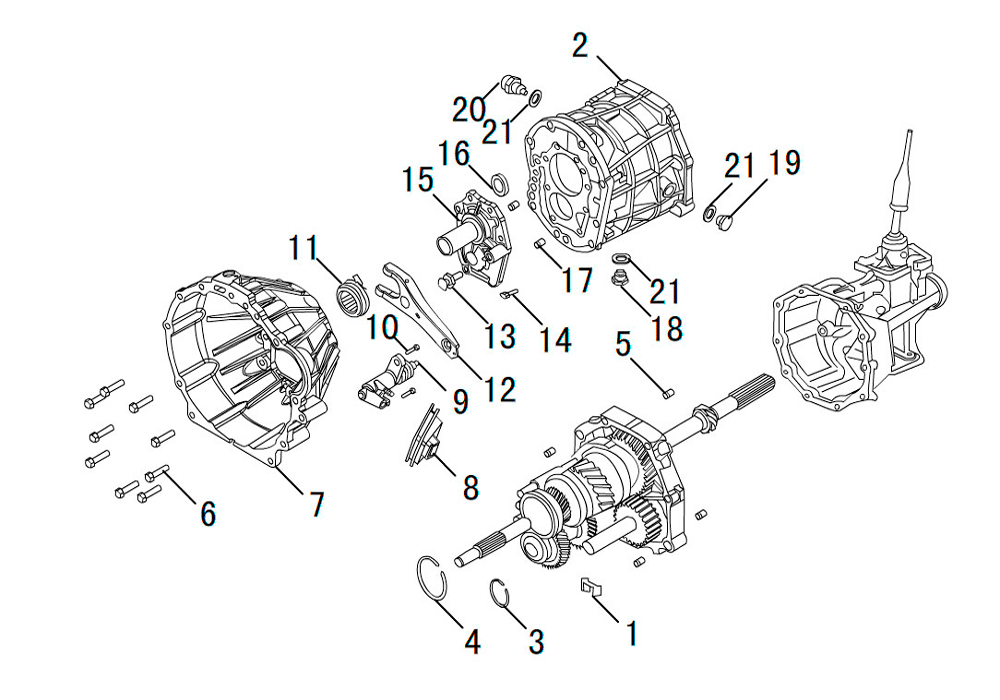 scheme for корпус кпп