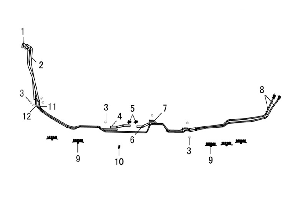 scheme for топливо провод 4G69