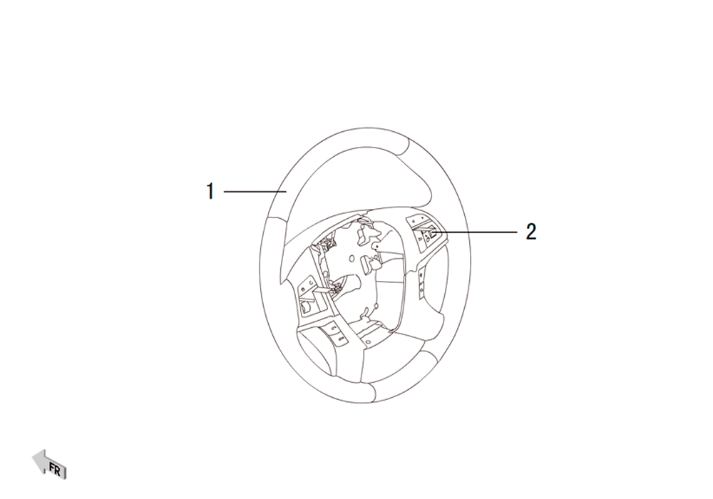 scheme for рулевое колесо