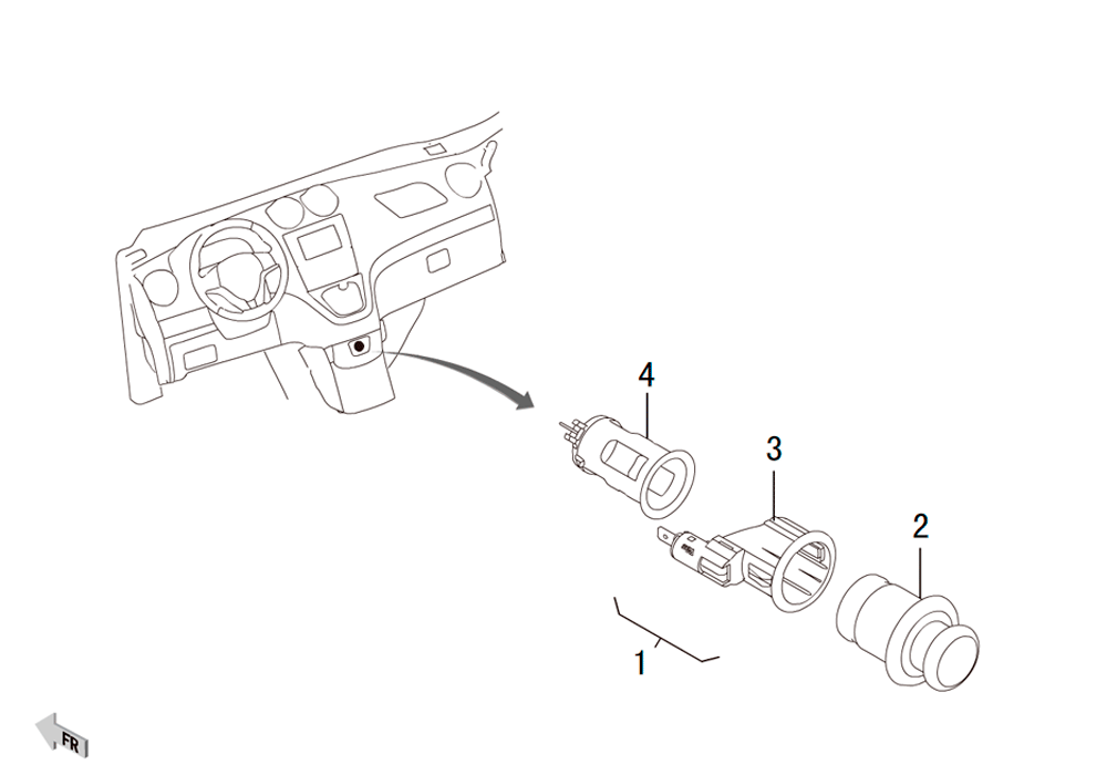 scheme for прикуриватель