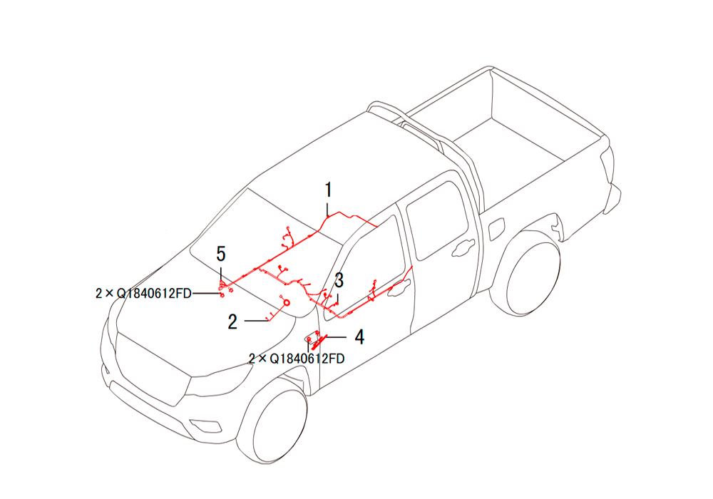 scheme for проводка - крыша