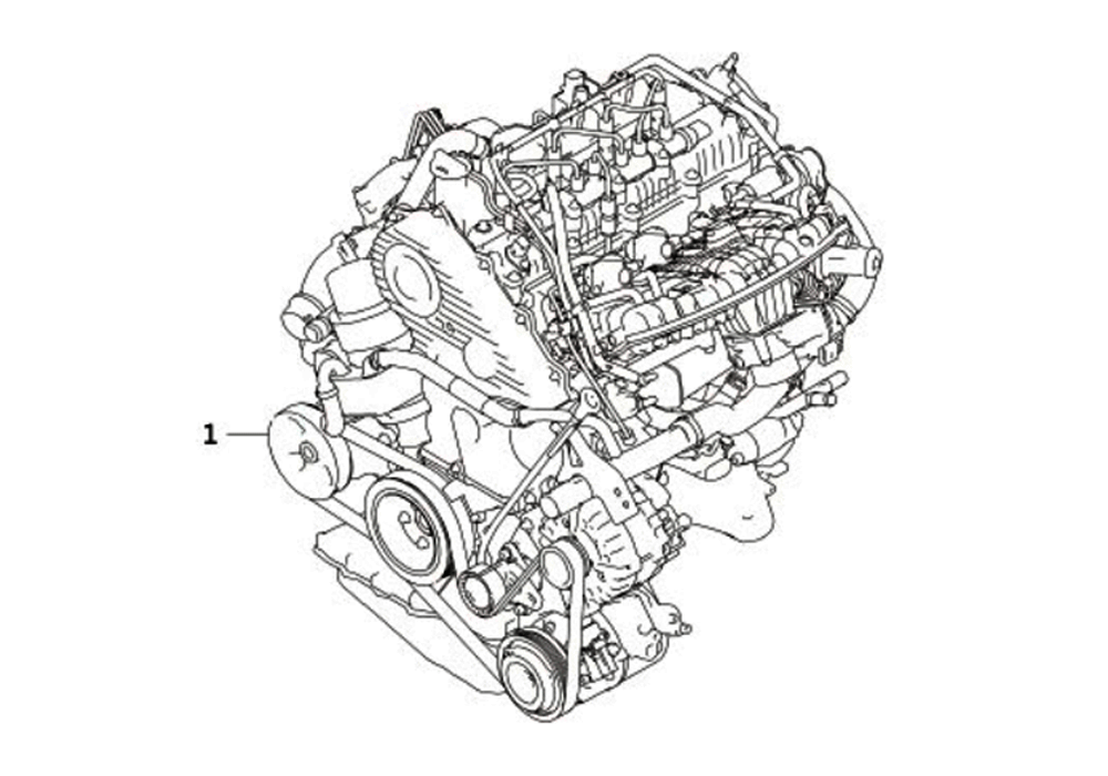 scheme for двигатель в сборе 4D20D