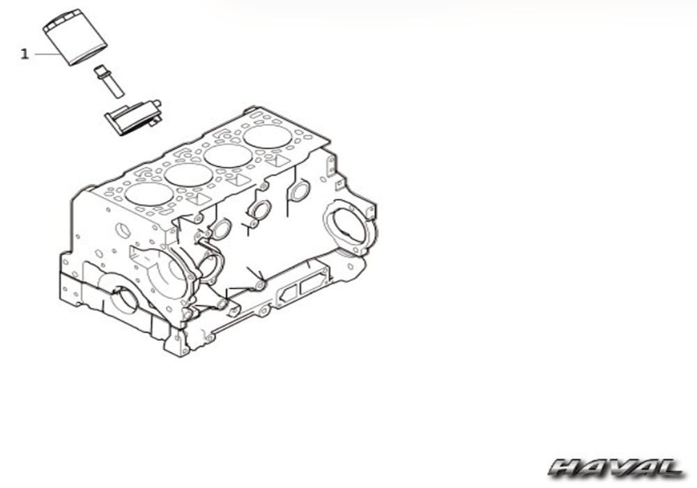 scheme for фильтр масла