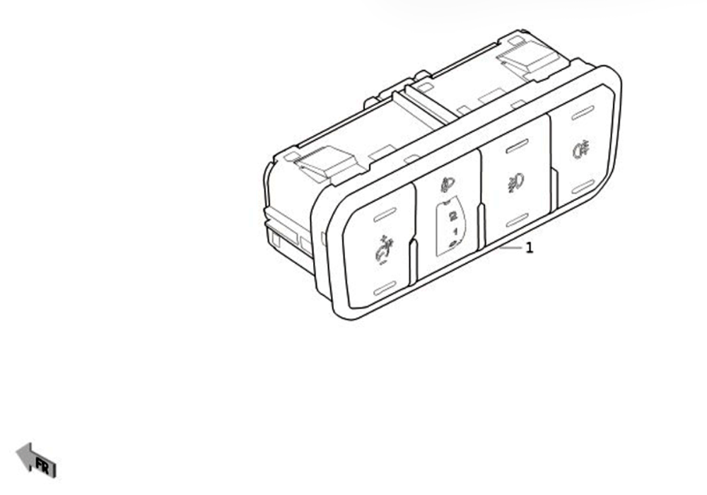 scheme for блок управления фарами