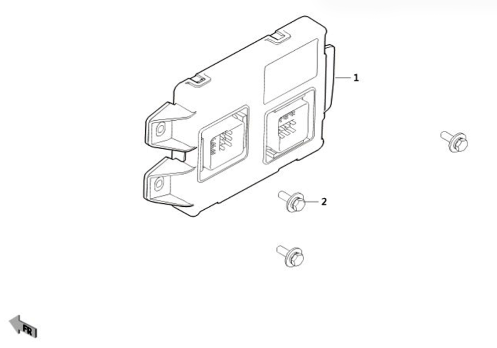 scheme for контролер кузова