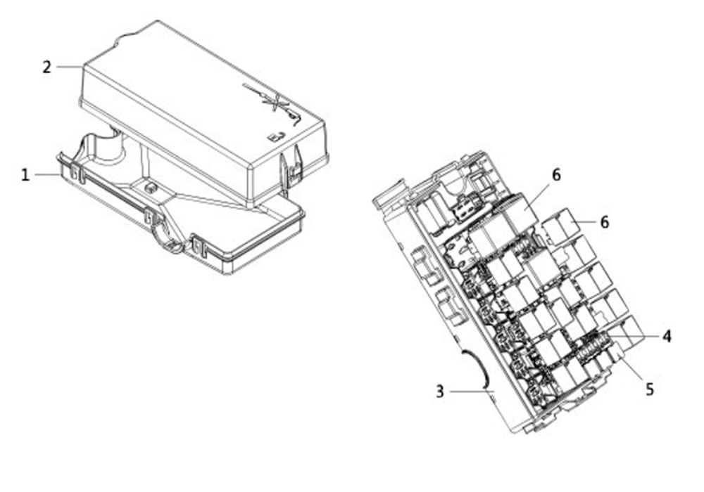 scheme for блок предохранителей 1