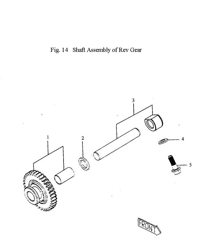 scheme for механизм реверса