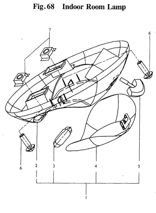scheme for плафон салона