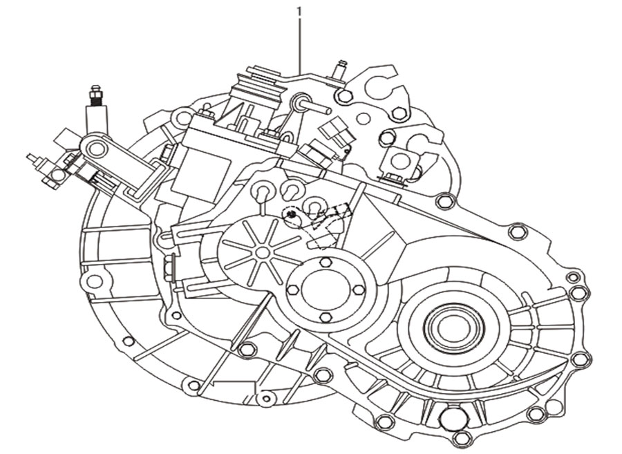 scheme for трансмиссия в сборе