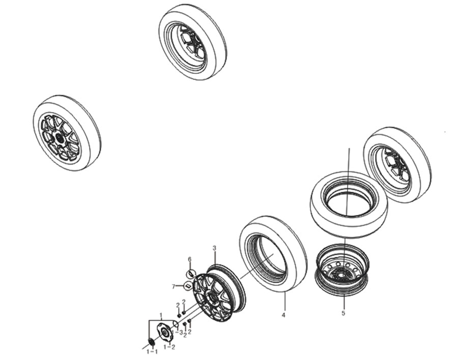 scheme for колеса