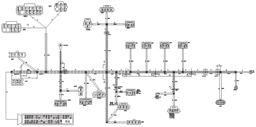 scheme for проводка двигателя