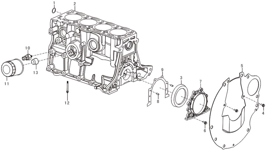 scheme for блок цилиндров