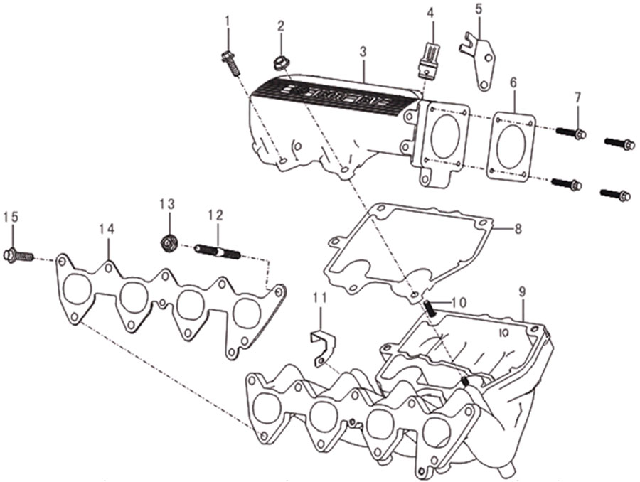 scheme for впускной коллектор
